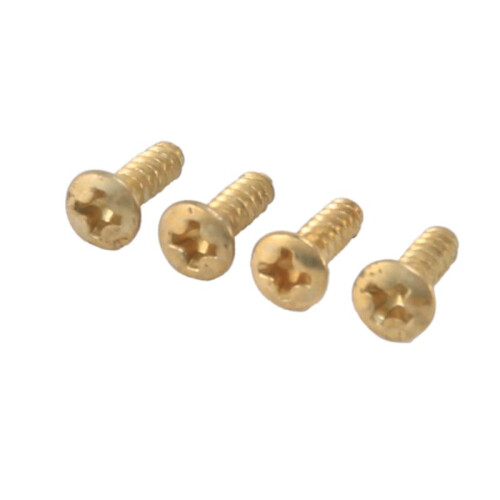 5X Square Style Jack Plate Gitarr Bas Jack 1/4 Output Input Jack Sockel för Elektriska Gitarrdelar och Tillbehör Guld 1