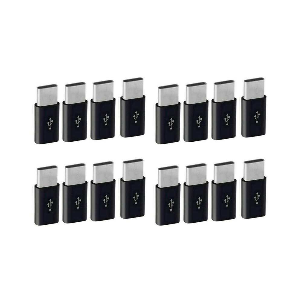 4X Micro-Usb To Usb C Adapter, To Typec Charging Adapter, Usb Type C Adapter Conversion Connector With Resistor 4711095949605