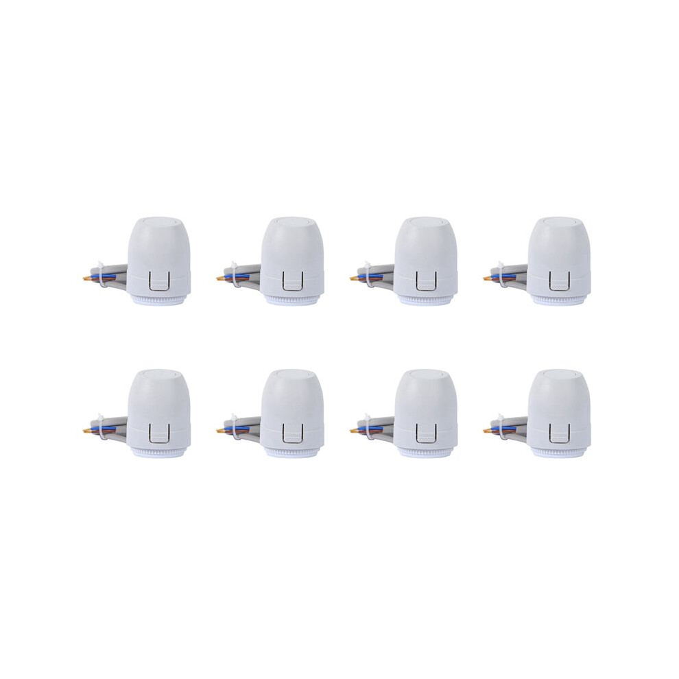 8X Floor Heating Valve Nc Ac 230V Electric Thermal Actuator Manifold For Underfloor Heating Thermostat 4711704534239