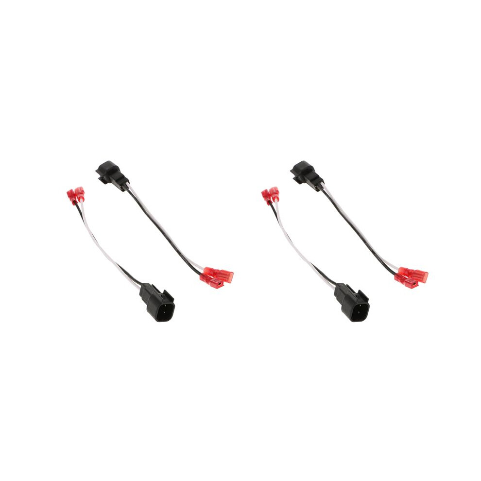 2 Pair Car Audio 2-Pin Plug Speaker Replacement Wiring Harness For Chevy Focus 4711334125814