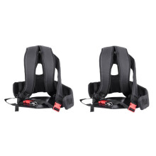 2X Grass Cutter Double Shoulder Strap Harness for Brush Cutter with Confortable Shoulder Padsleg Protection Panel