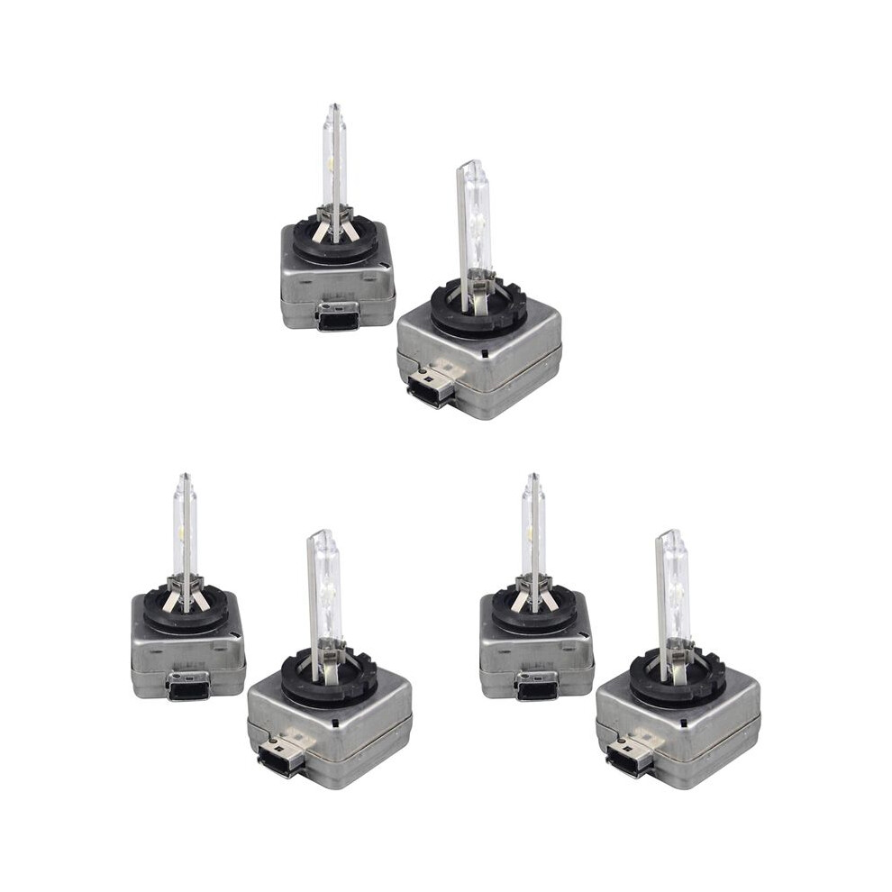 6Pcs D1s 6000K Hid Xenon Head Bulbs Set 63217162862 For E90 E92 F07 X3 X4 F25 F26 X5 F15 Z4 E89 Cooper Light 6031316795575