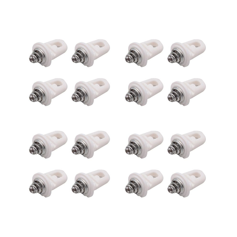 16Pcs Front Bumper Retaining Clip For 407 407Sw 607 C5 743712 6033748510429