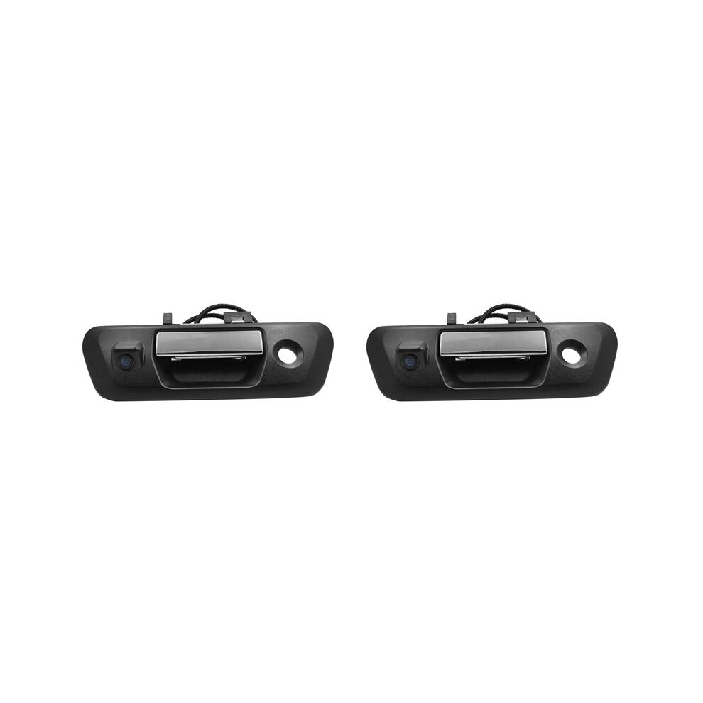 2X Rearview Backup Camera Tailgate Handle Camera Vehicle Backup License Plate Cameras Night Vision For Np300 6033846129301