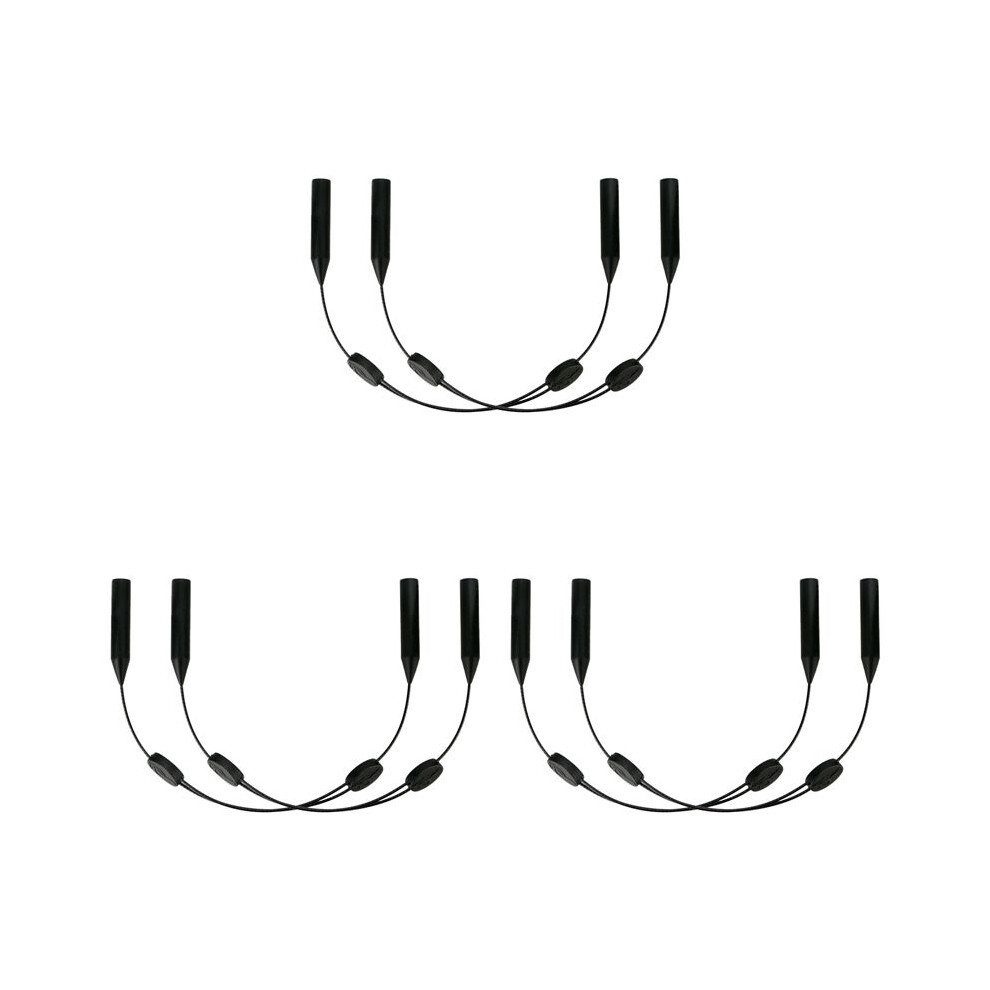 Typecat 6Pcs Glasses Strap Neck Cord Sports Eyeglasses Band Sunglasses Rope String Holder