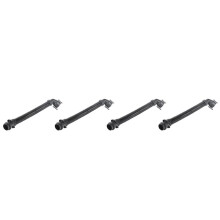 4X Air Filter Intake Breather Pipe 13717823517 for - 1 3 4 5 7 X1 X3 X4 X5 Series Air Intake Breather Pipe