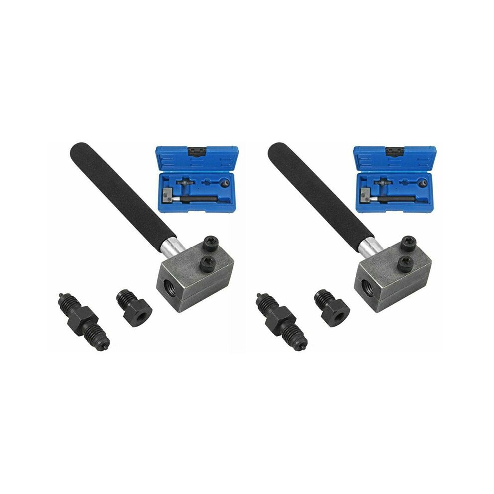 2X Brake Flaring Tool Automotive Brake Double Flaring Tool 4.75Mm F Flaring Tool Brake Tube Reamer 6032682035180