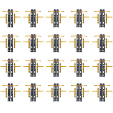 20X Vervangende LR Slide Rechts Slider Rail met SL SR Flex Kabel voor NS Controller