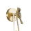 3X Brass Gold Animal Hook Solid Brass Coat Hook Door Back Hook Bathroom Kitchen Hooks Towel Rack(Bird) 2