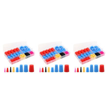 330PCS Silicone Rubber Tapered Plug, High-Temperature Resistant Rubber Stoppers for Hole Plugs, Spraying, Spraying,