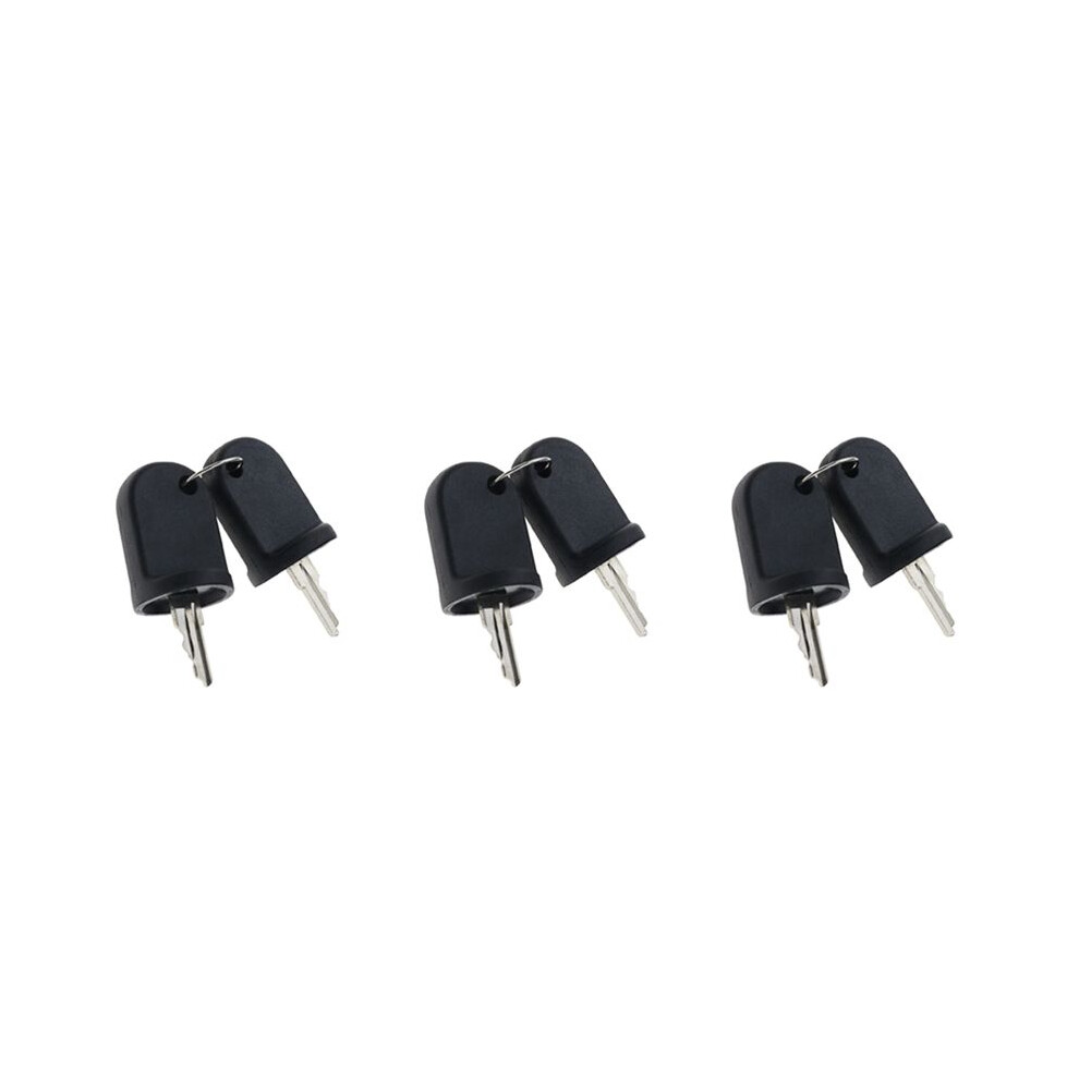 6Pcs Ignition Keys Compatible For Ezgo Rxv G&E 611282 605946 606993 6031212516113