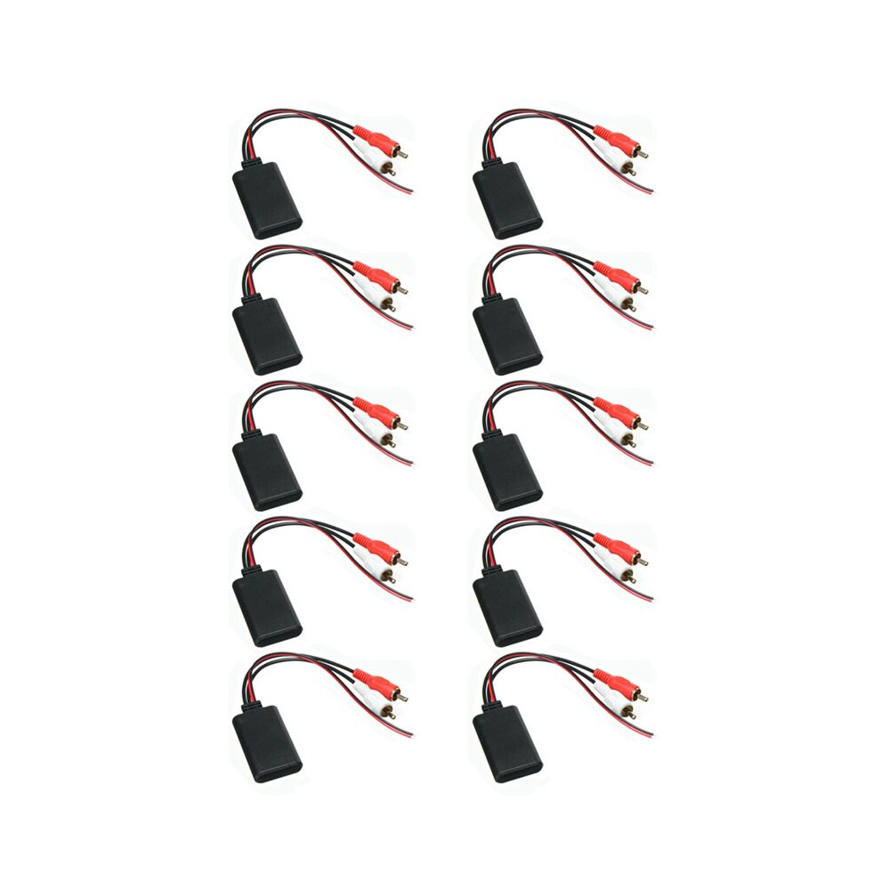 10X Universal Car Rca Usb Adapter Wireless Receiver Home Media Aux Audio Device Audio Cable 4712812008230