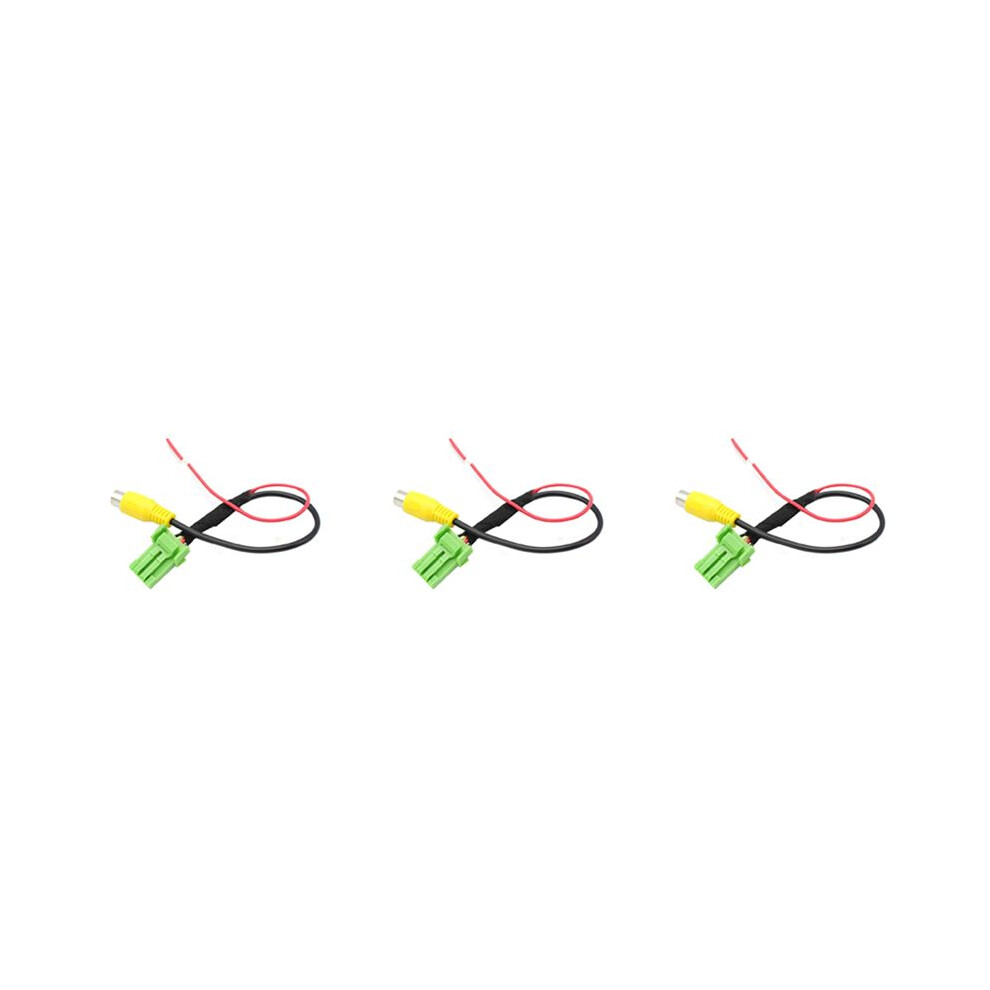 3X Car Rear View Camera Rca Video Reverse Camera Convert Cable Adapter For Vitara Swift Sx4 6032119079282
