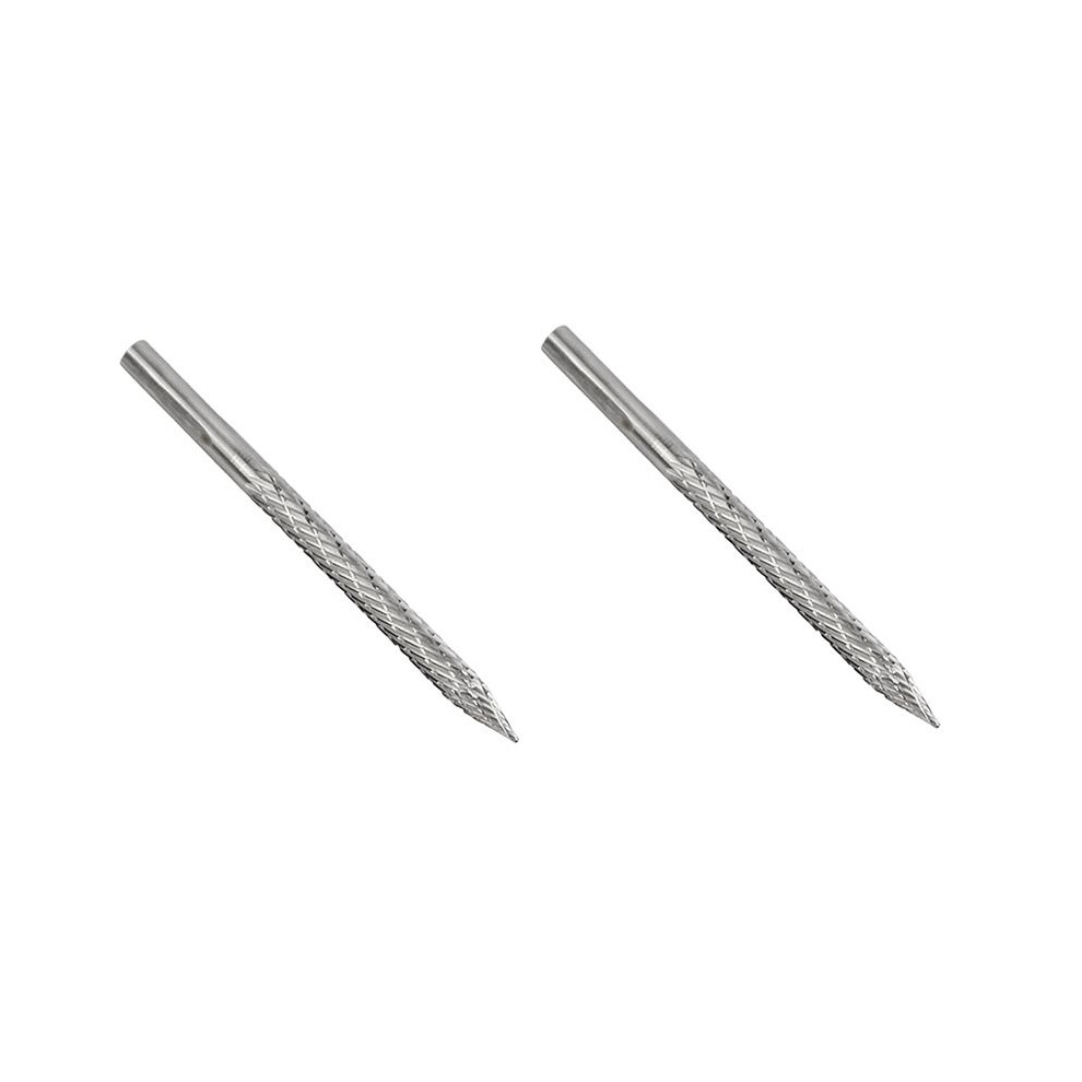 2Pcs 3/16In 4.5Mm High Carbide Steel Burr Bits Tire Reamers Carbide Cutters Rotary Files Reamers Wire Cutter Tire 4711379863177
