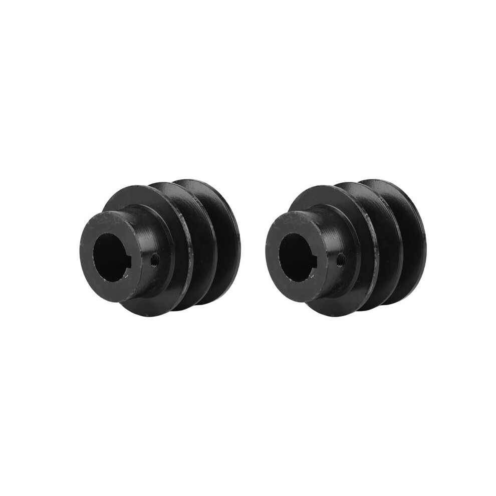 2X V Belt Pulley Bore Die Double For 168F 170F Gx110 Gx120 Gx160 Gx200 7Hp Atv Go Kart Engines 6032803673239