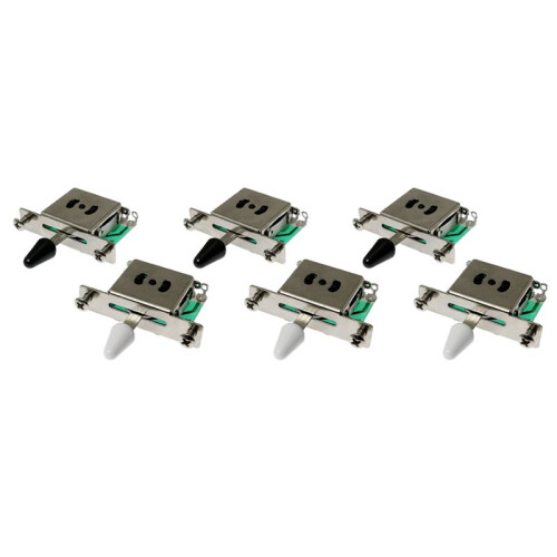6Pcs 5 Way Pickup Selector Toggle  for ST/SQ Series Electric Guitar Shift Switchs