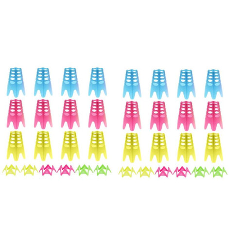 Simulator Tees,36 Pcs Indoor  Tees  Mat Tees Plastic  Tees Practice  Tees,Tall + Short