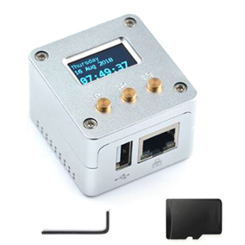 NanoPi NEO+OLED-Scherm+Metal Case Kit Open Source H3 Development Board 512 MB DDR3 RAM Ubuntu Openwrt Armbian