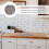 2X Cutting Board Plastic Kitchen Cutting Board Round Baking Board Fruit Vegetable Cutting Board with Handles 31cm 4