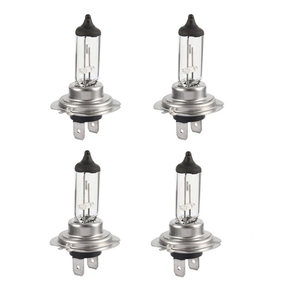 4Pcs Car Fog H7 Halogen Bulbs Warm 2400-2500K 55W Auto Accessories General Headlights Bulbs 12V Yellow/Light 4711112966776