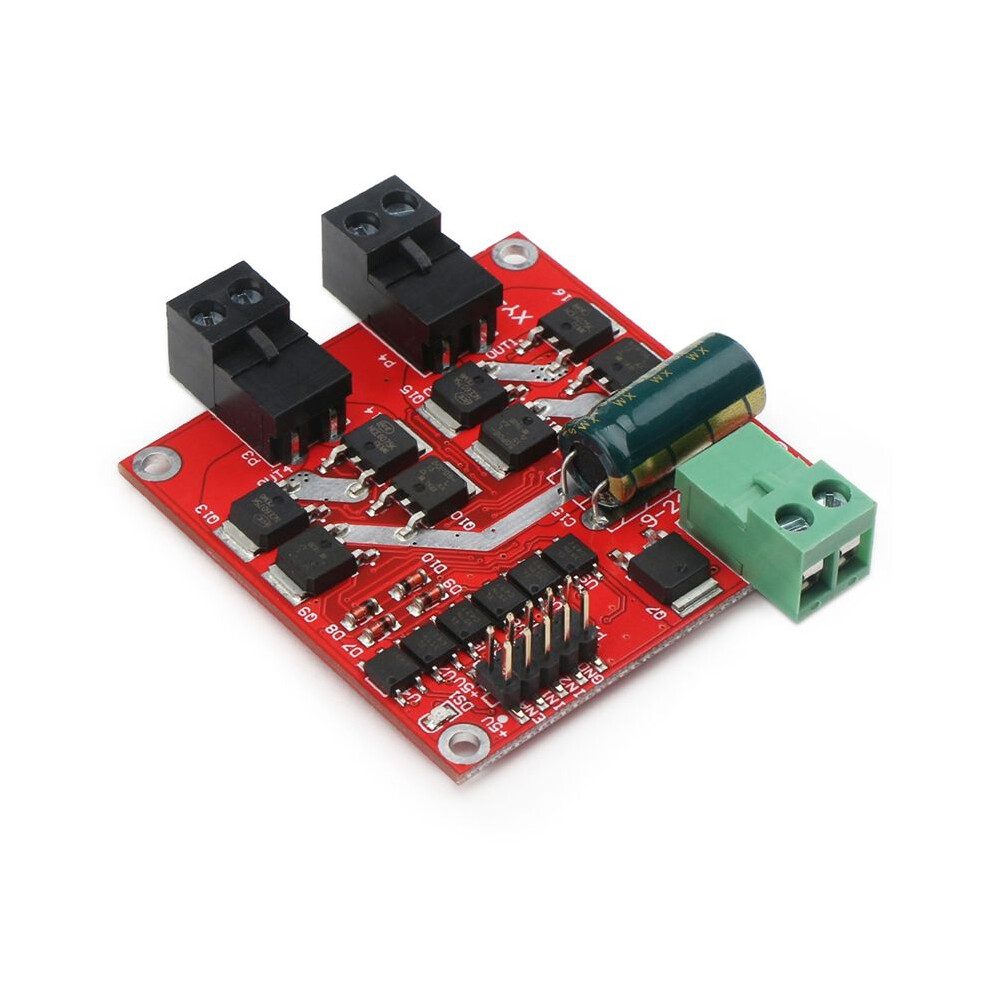 7A 160W Motor Drive Module 12V 24V Dual Channel Motor Driver Module H Bridge L298 Logic Pwm Drive Control Optocoupler 6033245217937