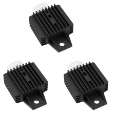 3X Rectificador Regulador de 4 Pines para 90Cc 110Cc 125Cc 140Cc 200Cc ATV Moto de Bicicleta