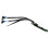 Pcle5.0 GPU  Card Server Cable Pcle5.0 16X to 2 MCIO 8X Server GEN5 Data Cable 1