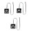 For  K1C/K1 MAX Hot Bed Pressure Sensor Strain Gauge Temperature Resistant Wire for 3D Printer Accessories 3PCS 1