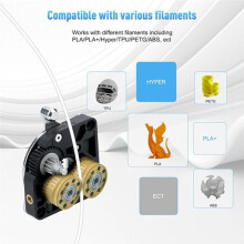 Für    EXtruder-Getriebe, Ganzmetall-Filament-Antriebsgetriebe, Hohe Härte, Verschleißfeste DLC-Beschichtung für  -Getriebe