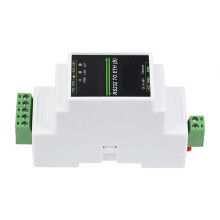 Industrieller Serieller Server RS232 zu Ethernet RJ45 TCP/IP Konverter Schienenmontage POE