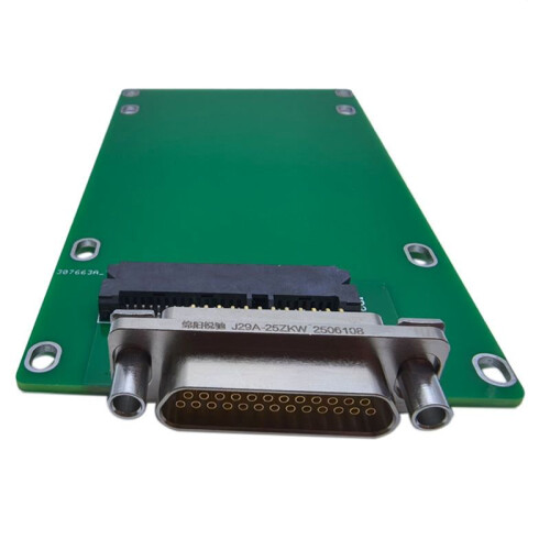 Aviation Rectangular Plug Socket J29A-25ZKW to  7+15 Adapter Card SATA3.0 SSD Solid State Hard Drive Adapter Card 2