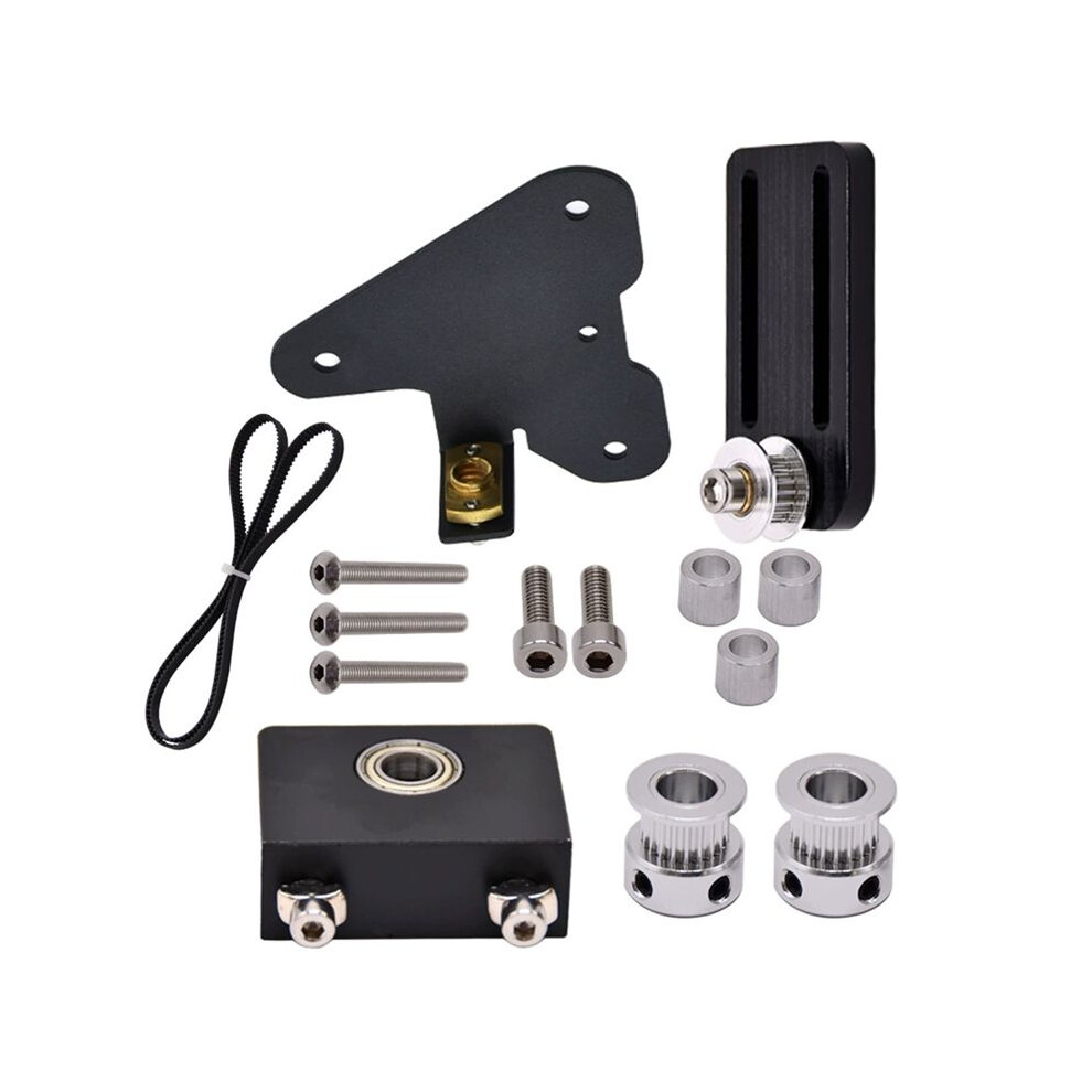 Dual Z Axis Upgrade Kit Lead Screw Tension Pulley Timing Belt Set For Cr10 3D Printer Part 6031264432911
