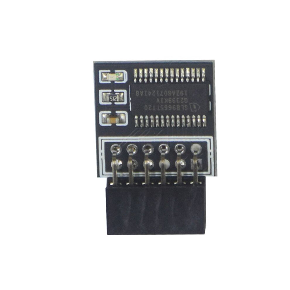 Tpm 2.0 Encryption Security Module Lpc-12Pin Motherboard Card Module Replacement Parts For Gigabyte Motherboard Win11 4713940406714