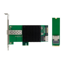M.2 10G SFP+ Server Netwerkkaart Glasvezel JL82599EN Gegevensoverdracht Compatibel met Industriële Computers