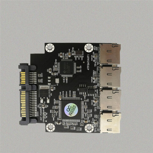 4-Port  to  Adapter 2.5 Inch /TF to  Electronic Hard Disk Self-Made SSD Solid State Drive Stable Transmit 2