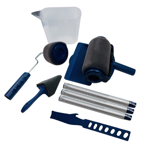 Multi-Functional Wall Painting Set – Portable Rollers & Brush, 22.5x10x31cm 1