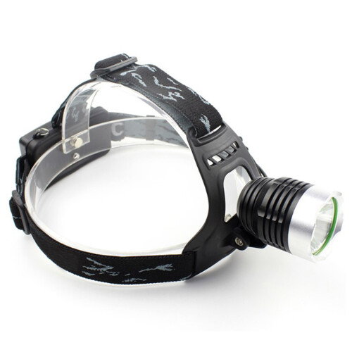 Hands-free προβολέας πράσινο φως LED φακός φακός USB επαναφορτιζόμενος αδιάβροχος 1