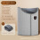(Gray Digital Display) Electric Heating Table Heater 2
