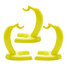 6Stk Gelber Bananenhalter, Kunststoff, Unterbau Haken Für Zuhause