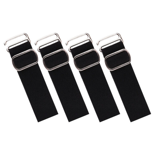 16Stk Schwarze Anpassbare Hat Extender Metall Und Stoff Für