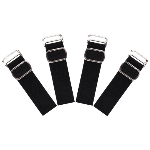 16Stk Schwarze Anpassbare Hat Extender Metall Und Stoff Für 2