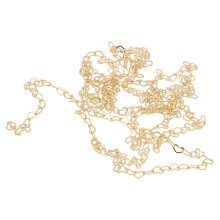 2Stk Goldene Dekokette Kupfer Für DIY Und Taschen