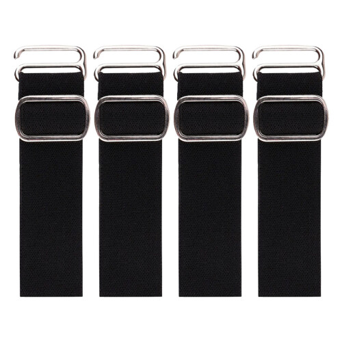 16Stk Schwarze Anpassbare Hat Extender Metall Und Stoff Für 1