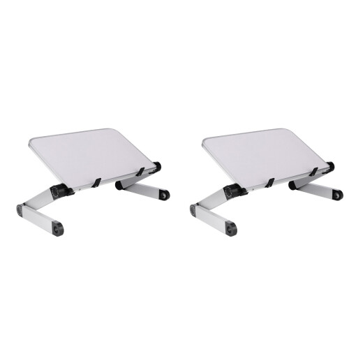 2Stk Weißer Laptop- Tablet- Aus Robustem 1