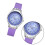 2St Violet Kinderhorloge Cartoon Quartz Waterdicht 11