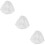 3St Witte Mesh Waszak Met Polyester Voor Wassen Van Kleding 10