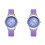 2St Violet Kinderhorloge Cartoon Quartz Waterdicht 4