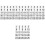 100St Decoratieve Witte Plastic Zitplaatsbordjes Voor Bruiloften 3