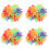 4St Interessante Clown Pruiken Wasbaar Multi-Functioneel Festival 5