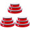 9St Handtrommel Kind Speelgoed Rood, Interactieve Muzikale Handbel 2